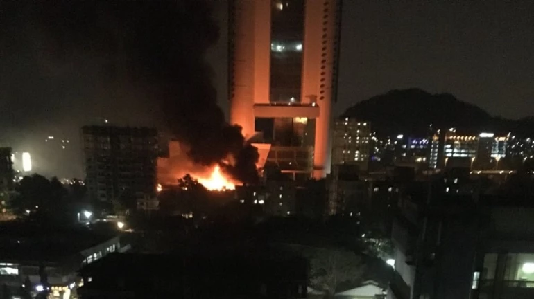 Fire at CineVista in Kanjurmarg