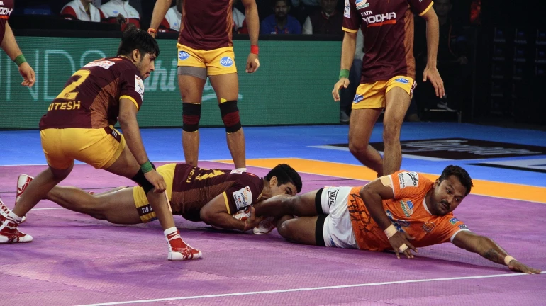 PKL Playoffs: Puneri Paltan beat UP Yoddha 40-38 in Eliminator Match No.1