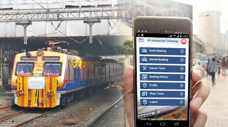अब एसी लोकल ट्रेन की टिकट बुक करवाएं मोबाइल से 