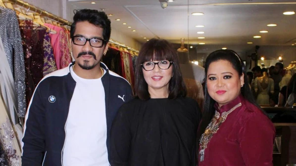Soon-to-be bride Bharti Singh to look beautiful in a Neeta Lulla outfit