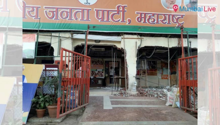 BJP demolishes its own party office