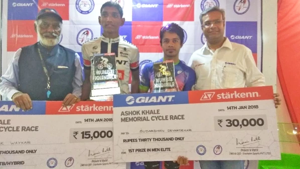 मुंबई खंडाळा सायकल शर्यतीत सुदर्शन, विवेक ठरले विजेते