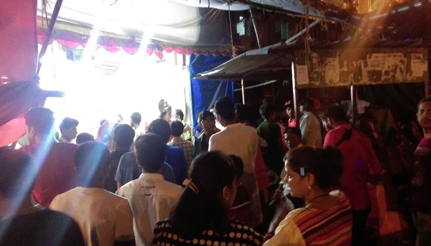 भायखळ्यातील देवीचे आगमन