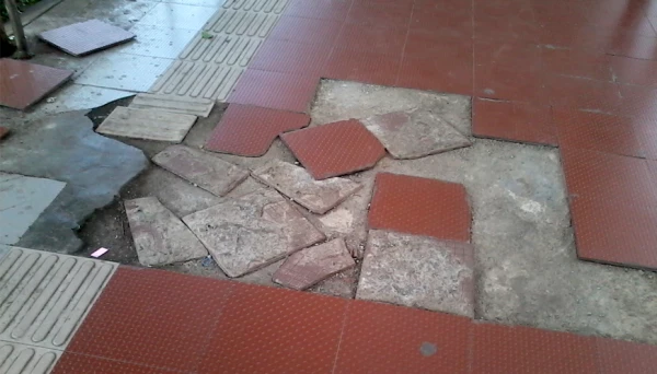 स्कायवॉकची दुरवस्था