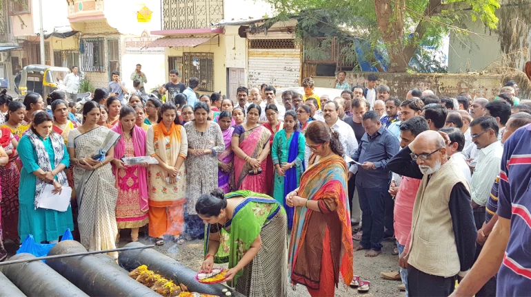 गोराई सेक्टर 2 में दुषित पानी की समस्या होगी खत्म !