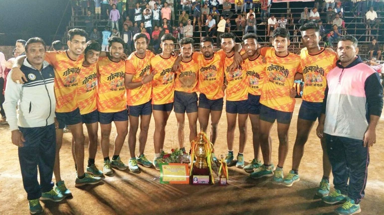 मुंबईच्या गोल्फादेवीनं सिंधुदुर्गातली राज्यस्तरीय कबड्डी स्पर्धी जिंकली