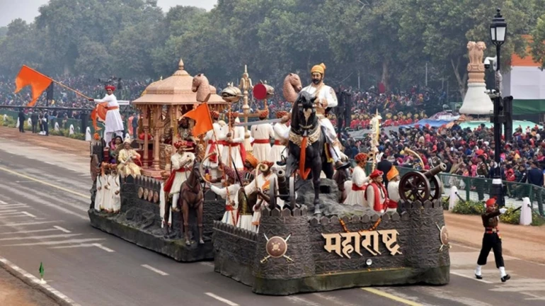 Republic Day Parade: Maharashtra’s tableau showcased Chhatrapati Shivaji Maharaj