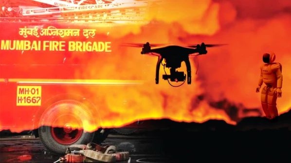 दमकल विभाग होगा आधुनिक, आग निरीक्षण के लिए ख़रीदे जाएंगे ड्रोन और रोबोट्स 