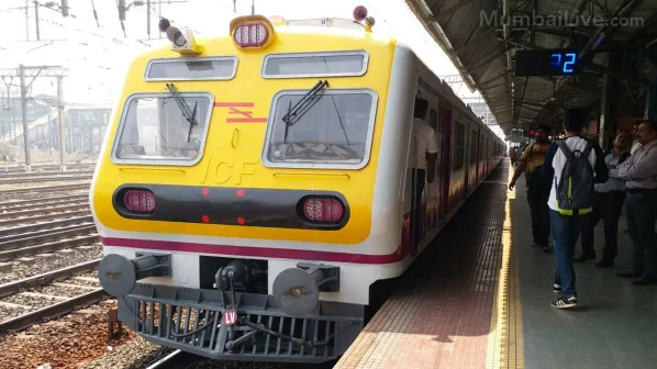 Central Railway gets its first Bombardier local