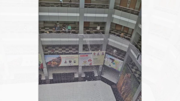 The state installs safety nets at Mantralaya in the wake of recent suicides