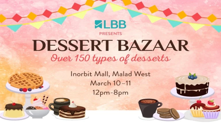Got a sweet tooth? 'The Dessert Bazaar' is where you can find over 150 varieties of desserts! 