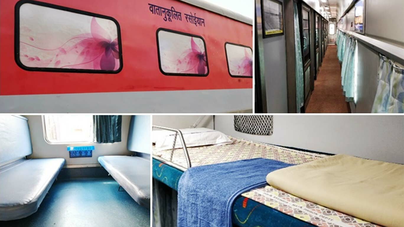 Mumbai Delhi Rajdhani Express Train Gets A Fresh Makeover Mumbai
