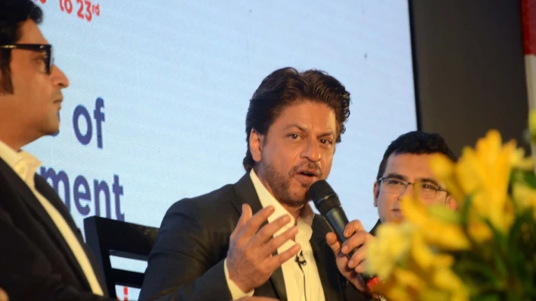Shah Rukh Khan makes a mark at Magnetic Maharashtra summit in Mumbai