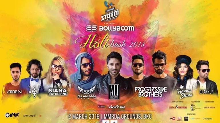 Percept Live brings the second edition of ‘Bollyboom Holi Bash’