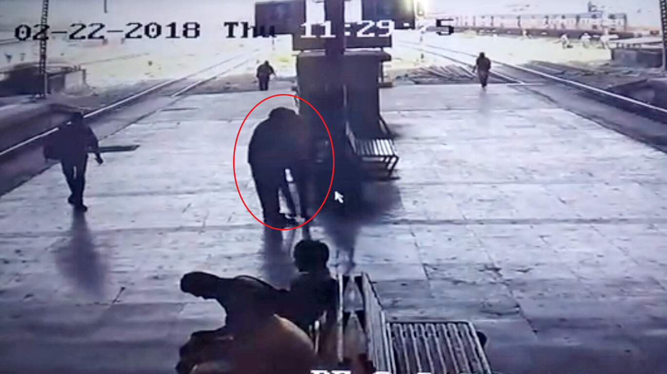 Police arrest man after he forcibly kissed a woman on railway platform