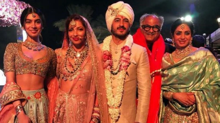 Last pictures of Sridevi from the wedding in Dubai