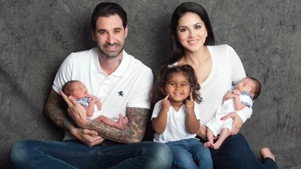 Sunny Leone and Daniel Weber are now Parents of twin boys 