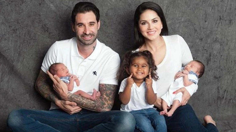 Sunny Leone and Daniel Weber are now Parents of twin boys 