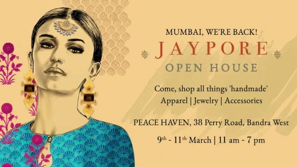 Jaypore is back in the city hosting an open house for jewellery, apparel & accessories! 