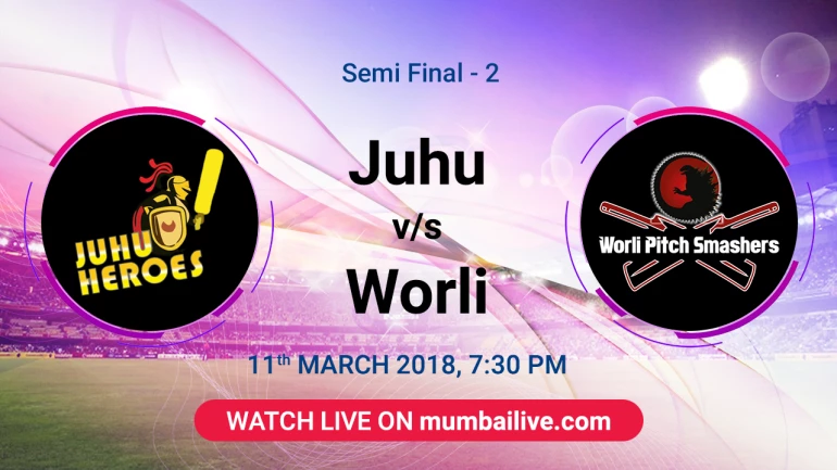 MMPL Semi-Final 2: Juhu Heroes win the match by 6 wickets against Worli