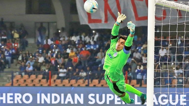 Gurpreet on the cusp of first league title ahead of final with Chennaiyin FC
