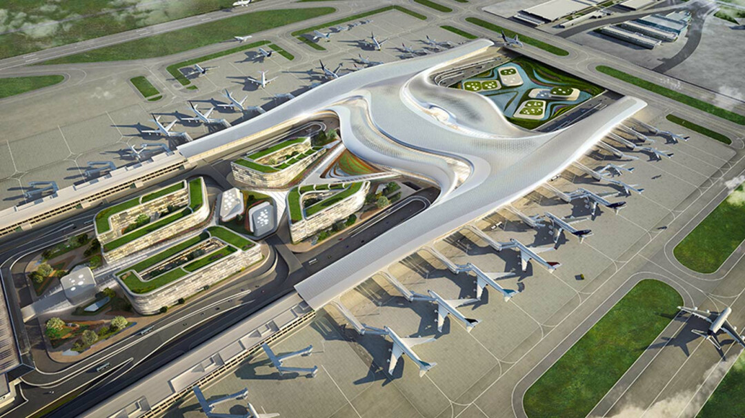 navi mumbai international airport to be designed by zaha hadid