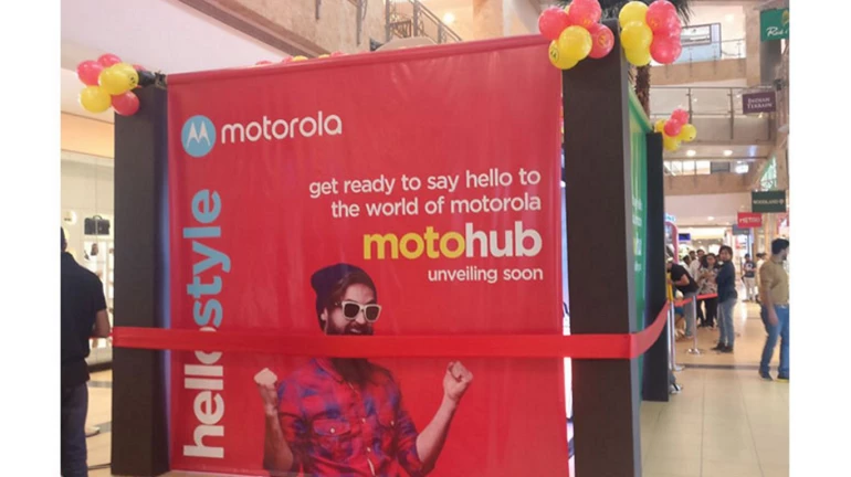 मोटोरोला मुंबई में खोलेगा में 50 मोटो हब !