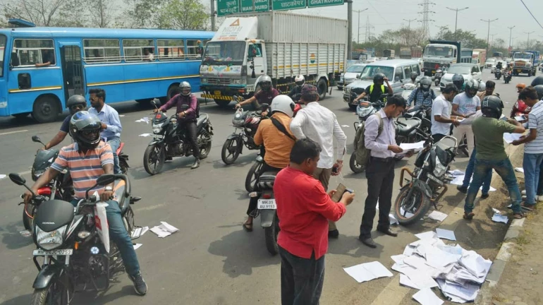 SSC answer sheets found lying on Eastern Express Highway; Mumbai Divisional Board speechless