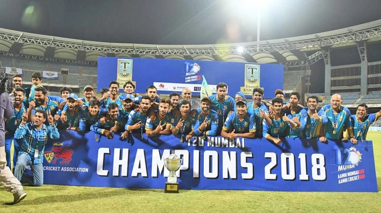 ट्रम्प नाइट्सचा पहिल्यावहिल्या टी-२० मुंबई लीगवर कब्जा
