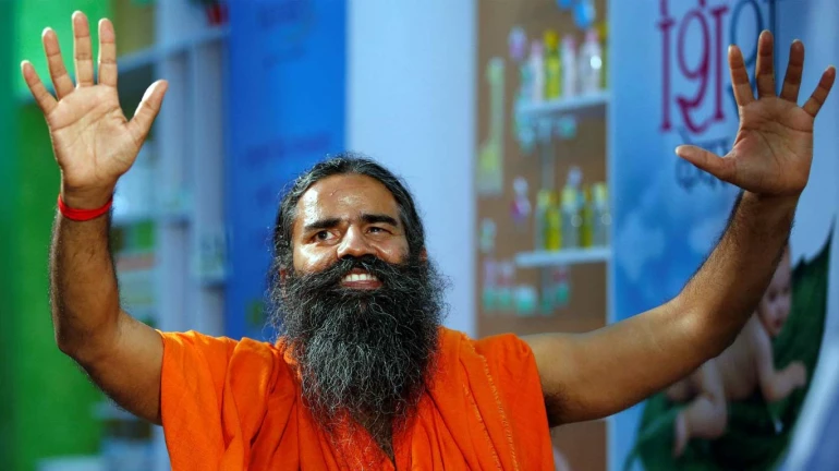 Baba Ramdev and Foot-in-the-Mouth Asana