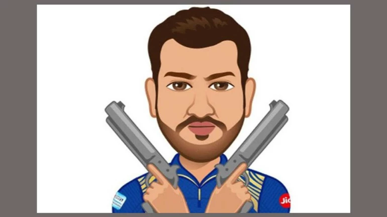 Mumbai Indians Captain Rohit Sharma involved in a funny exchange on Twitter
