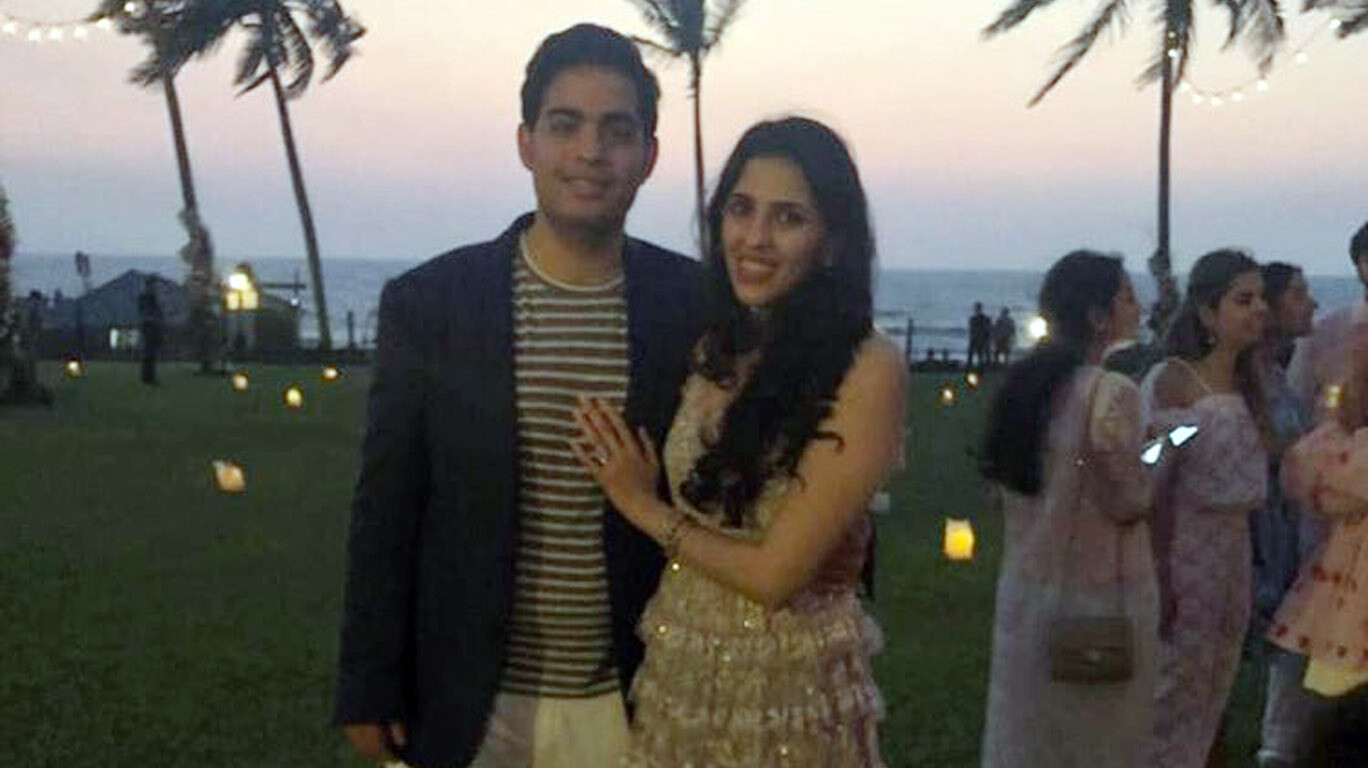 Akash Ambani engaged to Shloka Mehta, to tie knot in December Akash Ambani engaged to Shloka Mehta, to tie knot in December