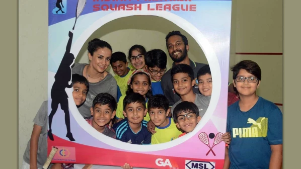 Indian Premier Squash League 2018: Gul Panag, Masters Champion Rishad Pandole join Abhinav Sinha at the launch
