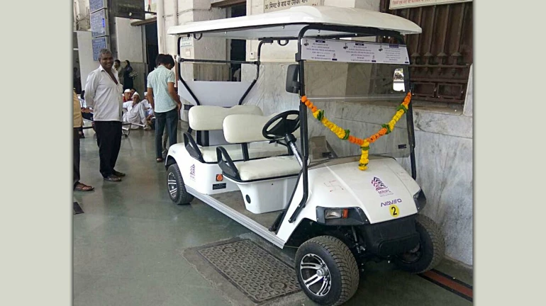 सीएसएमटी स्टेशन पर अब चलेगी बैटरी कार