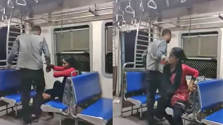 Man arrested for mercilessly beating a woman on a running local train