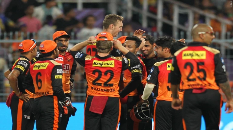 IPL 2018: SunRisers Hyderabad hand Mumbai Indians their fifth defeat in a low-scoring match