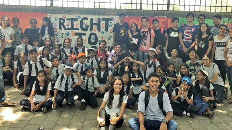 'Paint It' by Rotaract Club Of HR College helps kids bring out their creativity