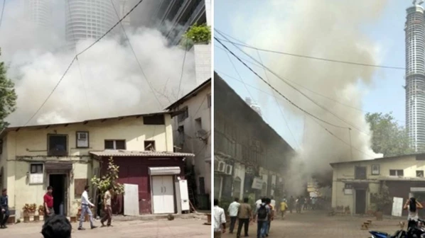 Fire breaks out at Cafe Zoe in Mathuradas Mills Compound