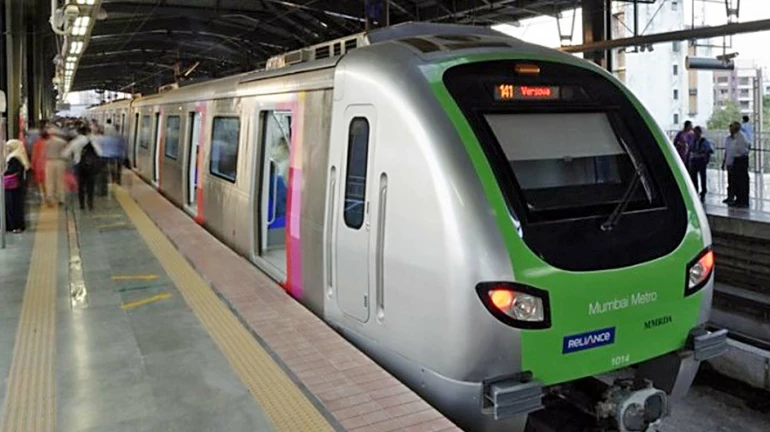 Police arrest a man for allegedly filming a video of a female commuter in Mumbai Metro