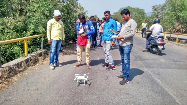 किर्ती व्यासचा मृतदेह शोधण्यासाठी अाता 'आयपीएल'मधील ड्रोनचा वापर