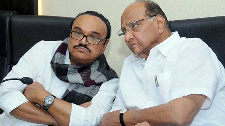 Chhagan Bhujbal officially meets NCP Chief Sharad Pawar after his discharge