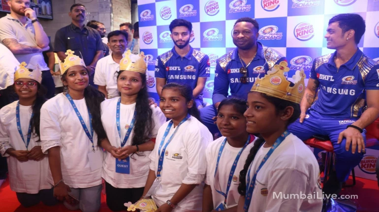 Burger King joins hands with Mumbai Indians and Avasara Leadership Foundation for ‘Sixes with Kings’ initiative