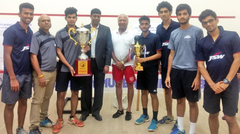 Jindal Squash Academy win Hyatt Regency squash title