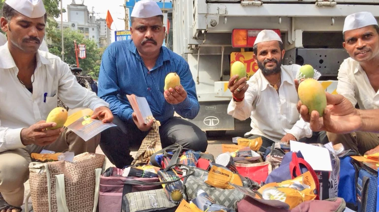Mumbai Dabbawalas and farmers join hands to sell and promote organic mangoes