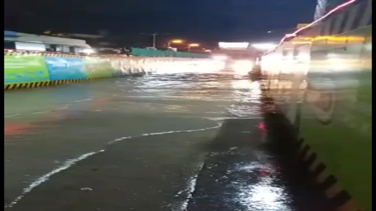 Water line bursts near Shiv Sena Bhavan due to Metro construction