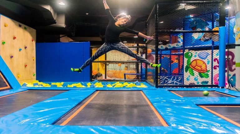 Age is just a number at this trampoline park in Ghatkopar, literally!