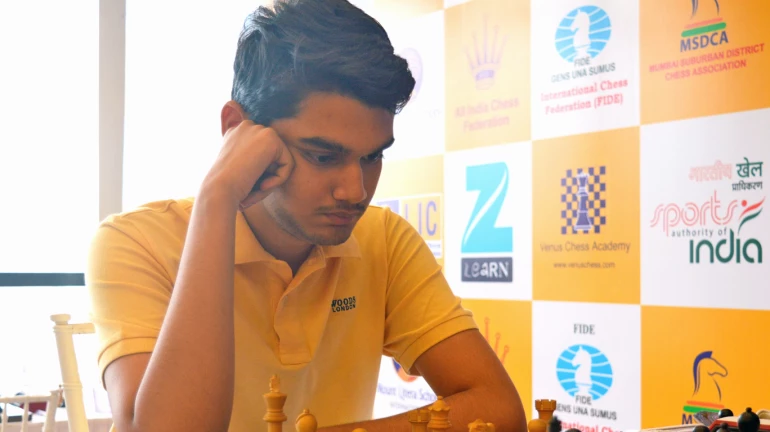 India's FM Raja Rithvik R registers a victory against Ukrain's GM Neverov Valeriy