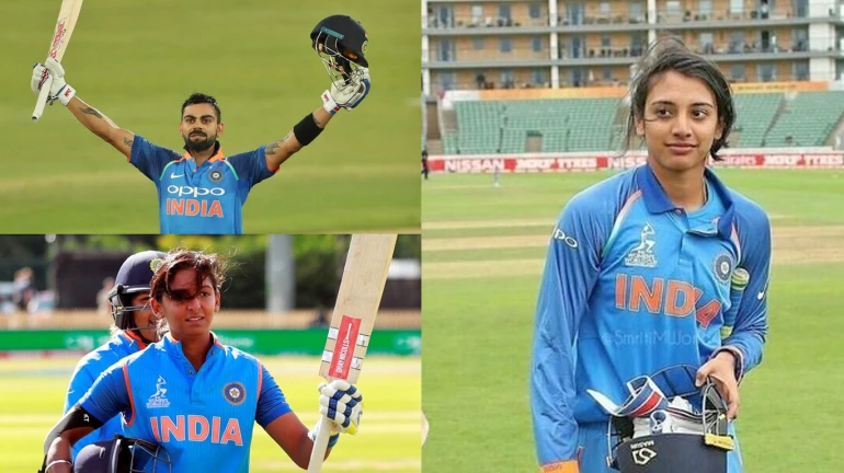 Smriti Mandhana, Harmanpreet Kaur and Virat Kohli to get the BCCI best cricketer award