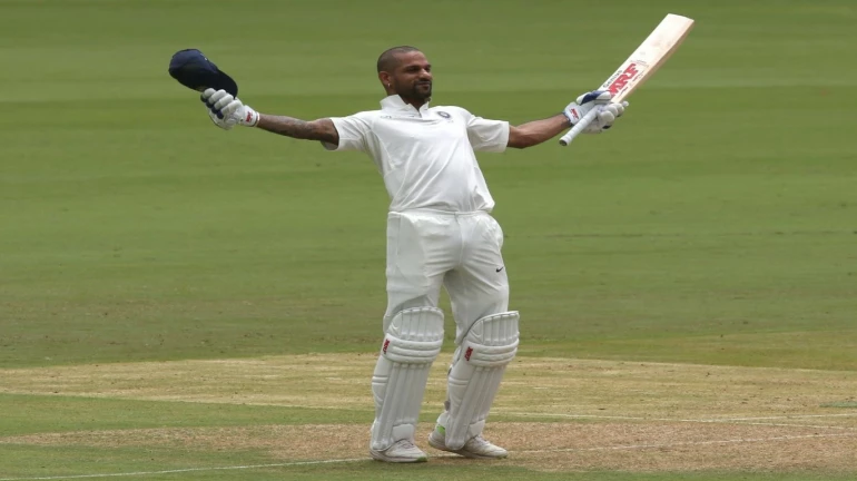 India-Afghanistan Test Match: Shikhar Dhawan creates the record of hitting century before Lunch on Day 1