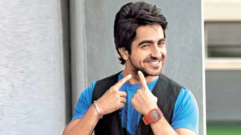 Actor/Singer Ayushmann Khurrana shares the title of his next movie in the form of an emoji